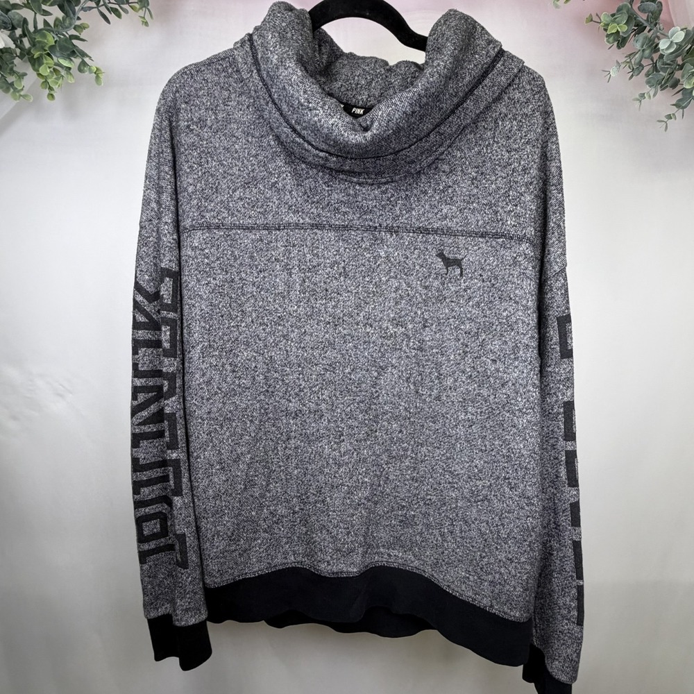 Victoria‎ Secret Pink Sweatshirt Gray Women's Pullover Medium